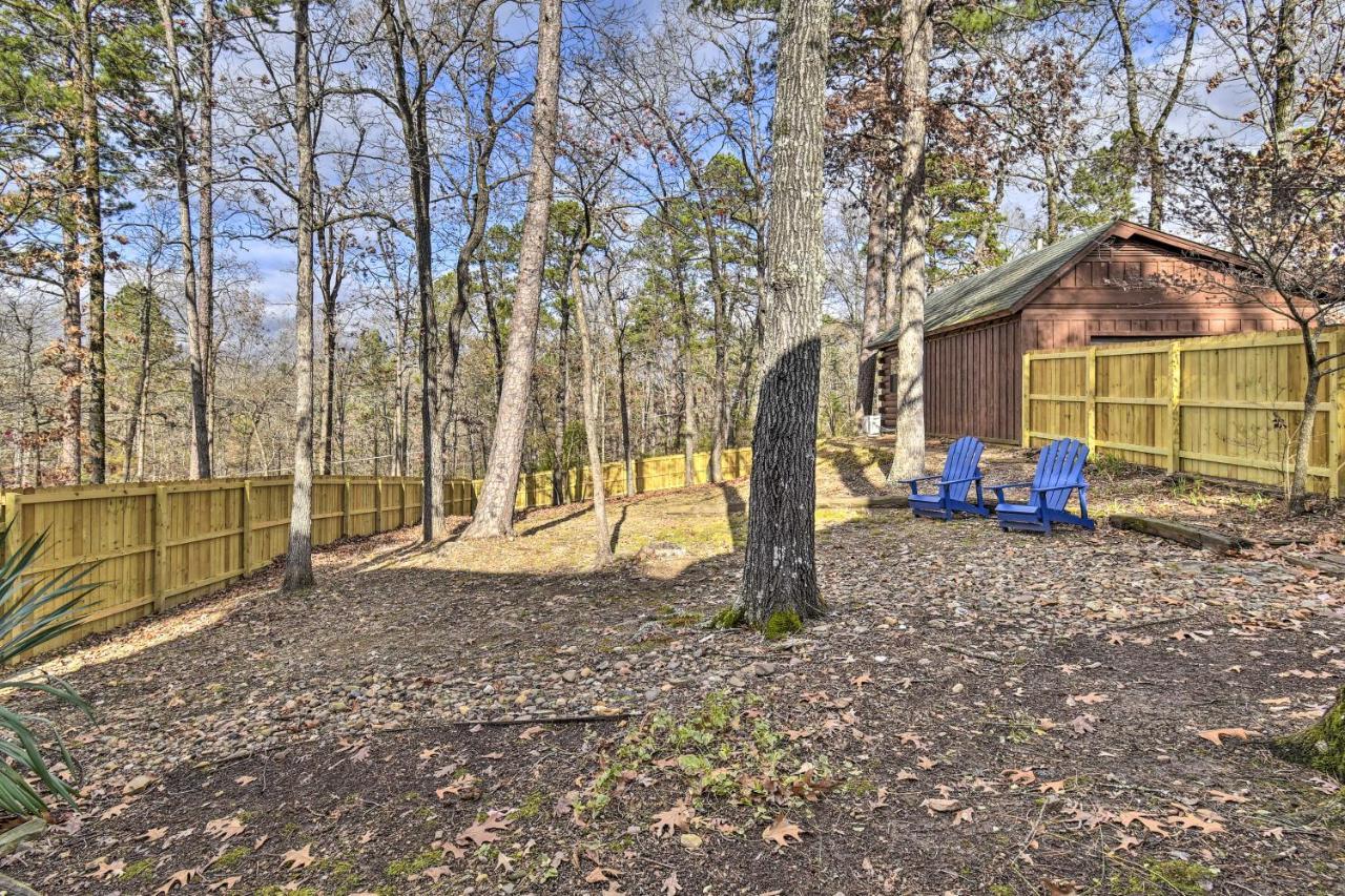 Hilltop Hot Springs Log Cabin With Hot Tub And Grill! Exterior foto